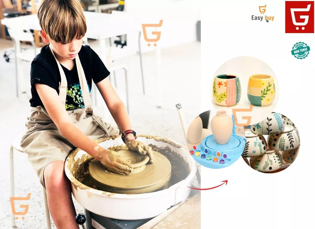 Juguete Set Arcilla Maquina De Moldeado Y Accesorios Niñas