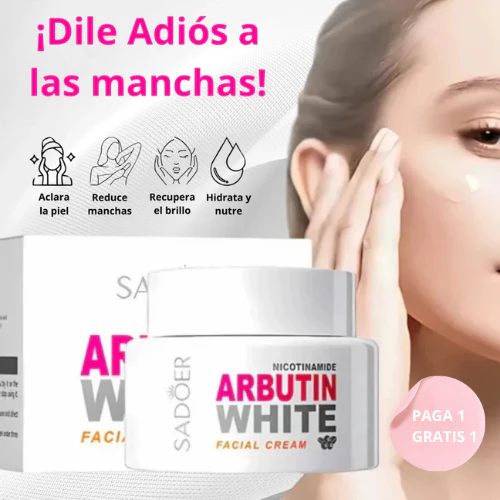 ARBUTIN WHITE ORIGINAL ✨Sin Químicos Agresivos ✨ PAGA1️⃣ LLEVA2️⃣👇