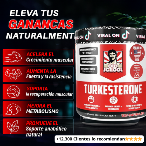 Aumenta tu Testosterona Naturalmente – Rendimiento Real - 120 Porciones🧔‍♂️💪