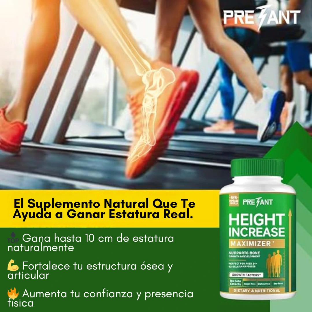 Aumenta esos 10 CM que tanto sueñas⏫