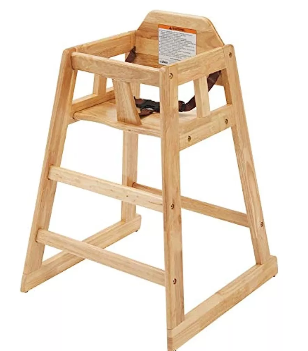 Silla madera para bebes