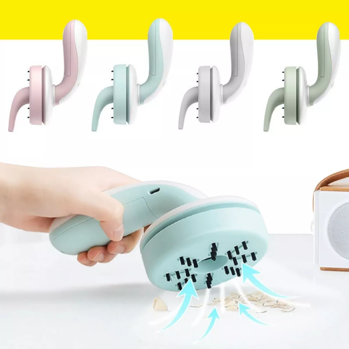 ✨ Aspiradora Mini Recargable Teclado Hogar✅ 