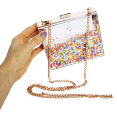juguete para niñas decorar bolso glitter