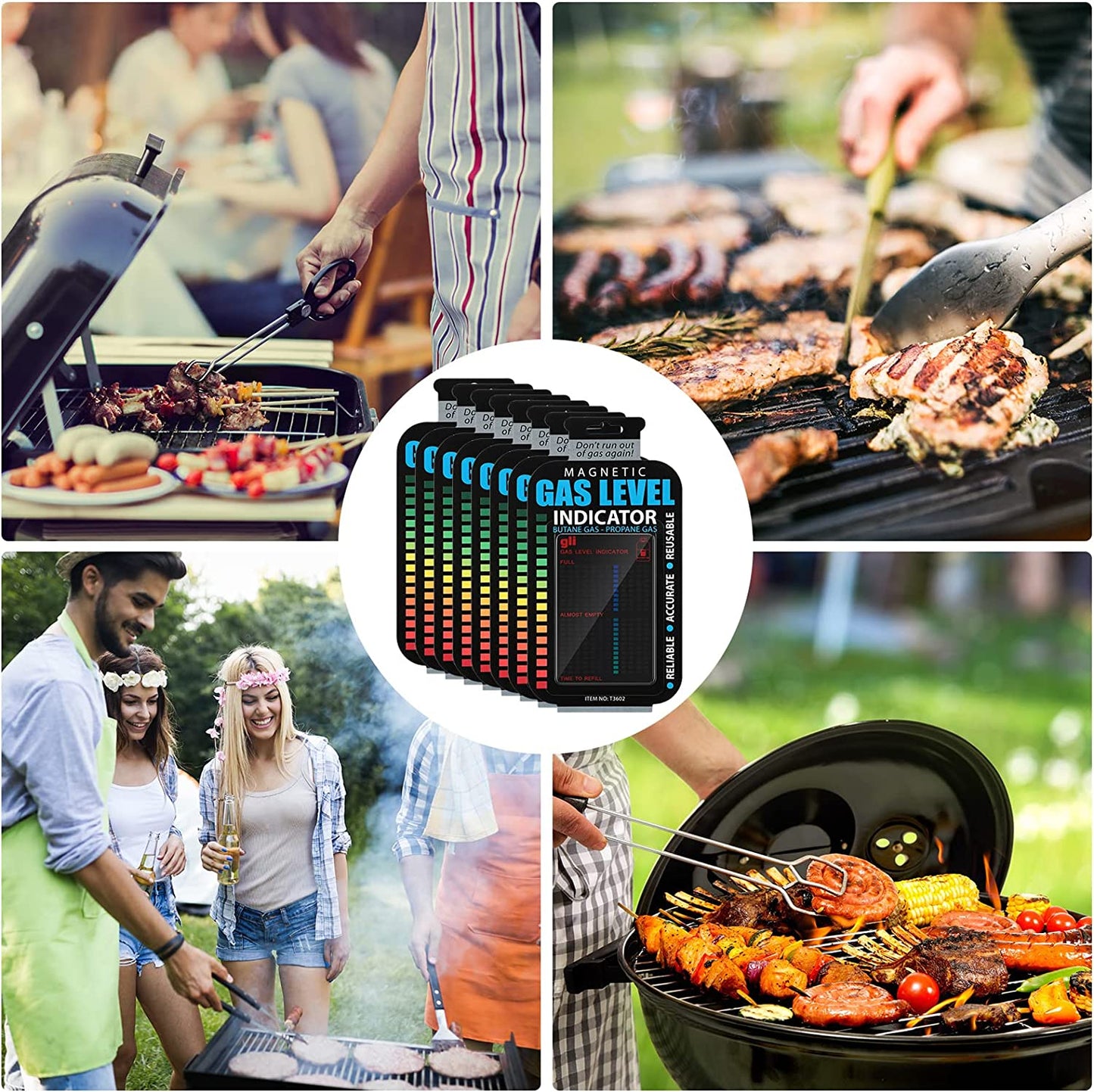 Medidor Magnético de Nivel de Cilindro  – Controla Tu Gas Fácilmente y Evita Sorpresas